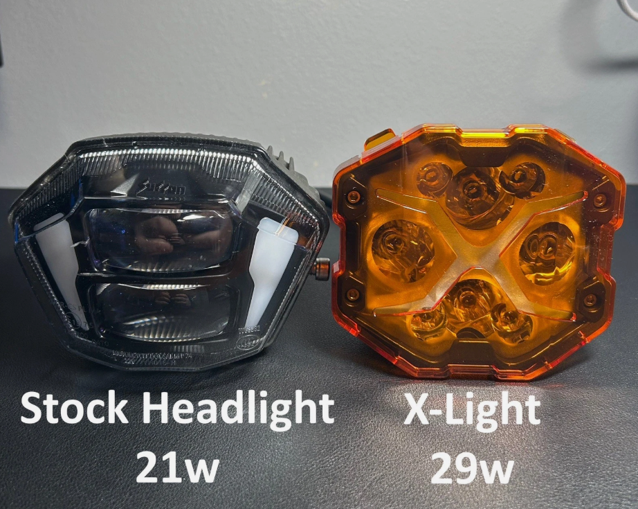 Surron Ultra Bee HigherVoltageMoto X-Light Headlight Upgrade 23-25 All Models