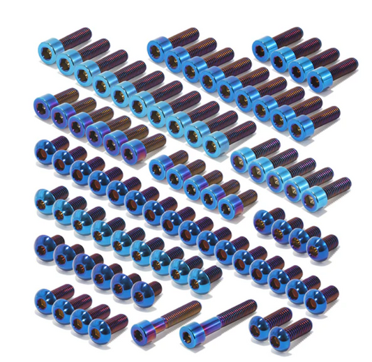 Titanium Full Screws Bolts Kit for Sur-Ron Light Bee X / Segway X160 X260 / 79Bike Falcon M